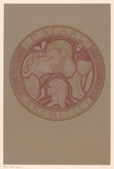 Desenho de carimbos para: J.F. Staal de Richard Nicolaüs Roland Holst