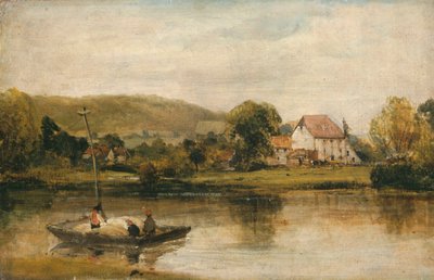 "Uma quinta na Normandia", 1821-1828 de Richard Parkes Bonington