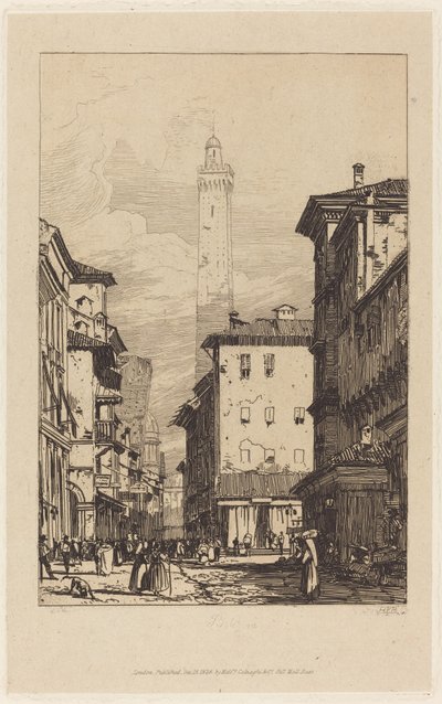 Bolonha de Richard Parkes Bonington