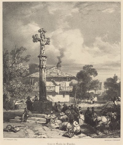 Cruz de Moulin-les-Planches de Richard Parkes Bonington