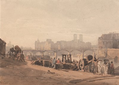 Ile de la Cite de Richard Parkes Bonington