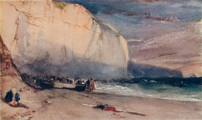 O Undercliff, 1828, 1924 de Richard Parkes Bonington