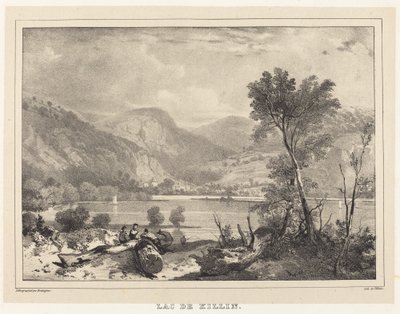 Lago Killin de Richard Parkes Bonington after Francois Alexandre Pernot
