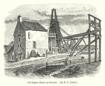 Old Engine-House na Dalcoath (gravura) de Richard Principal (after) Leitch