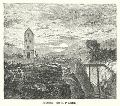 Polgooth (gravura) de Richard Principal (after) Leitch