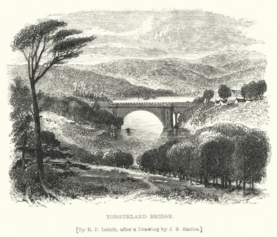 Ponte Tongueland (gravura) de Richard Principal (after) Leitch