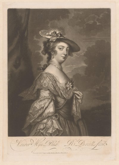 Retrato de uma mulher desconhecida de Richard Purcell