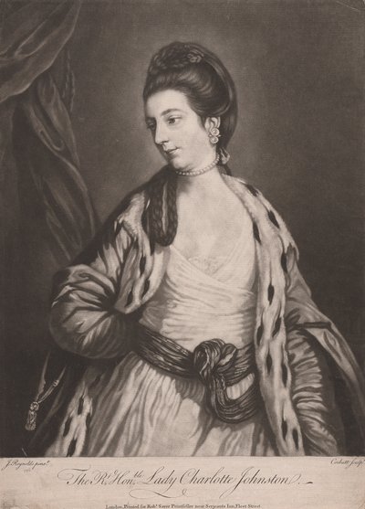 A Honorável Senhora Charlotte Johnston de Richard Purcell
