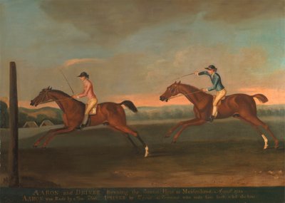 O Jogo entre Aaron e o Condutor em Maidenhead, Ago. 1754: Aaron venceu o Segundo Calor de Richard Roper