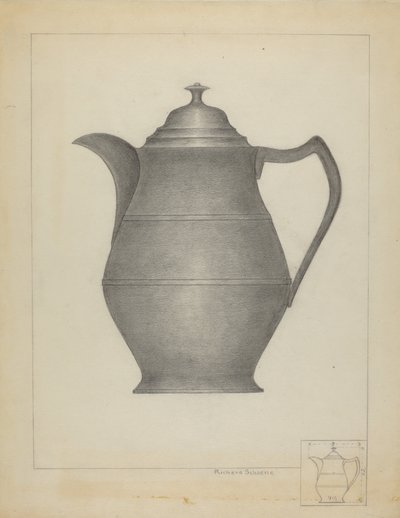 Jarra de Estanho de Richard Schoene