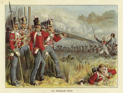 Épocas do Exército Britânico - A Era Peninsular de Richard Simkin