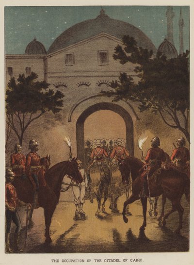 A ocupação da cidadela do Cairo de Richard Simkin