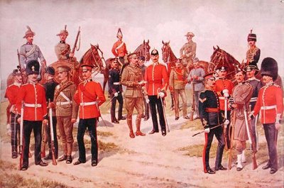 Tipos do Exército Territorial, do 