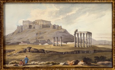 O Templo de Zeus Olímpico e a Acrópole de Richard Temple