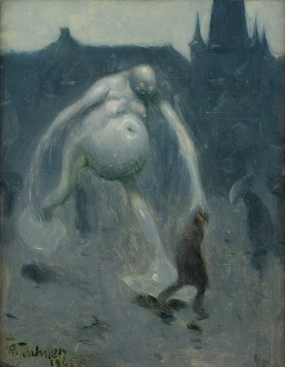 Chuva, 1907. de Richard Teschner