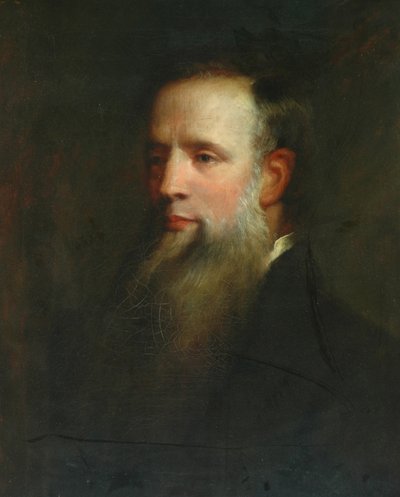 O falecido Francis Waller (óleo sobre tela) de Richard Waller