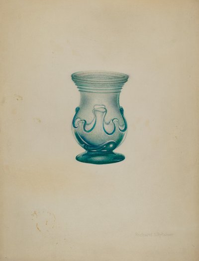 Vaso de vidro de Richard Whitaker