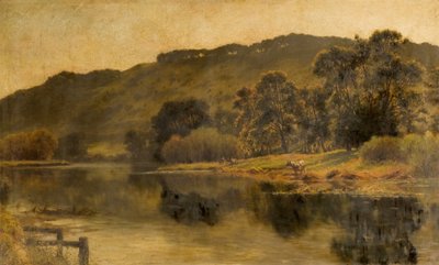 Paisagem do rio de Richard William Halfnight