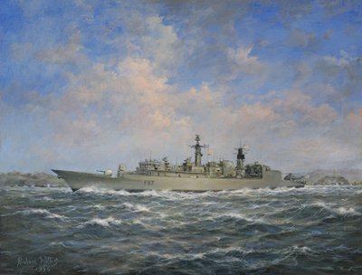 Fragata HMS Chatham Type 22 (Lote 3), 1996 de Richard Willis