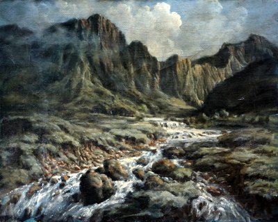 Rio da montanha de Richard Willis