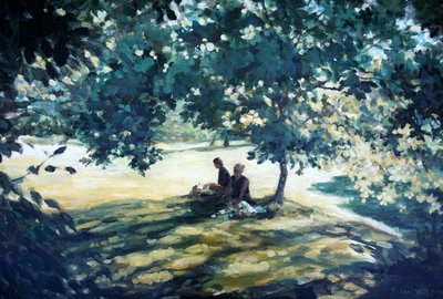 Chá no jardim de Richard Willis