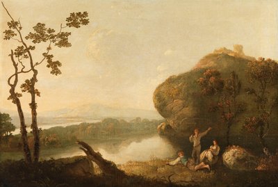 Uma vista perto de Roma de Richard Wilson