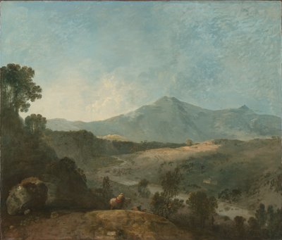 Cader Idris, com o rio Mawddach de Richard Wilson