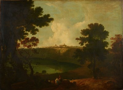Lago Albano e Castelo Gandolfo, de Richard Wilson