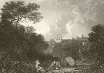 Maecenas Villa no Tivoli de Richard Wilson