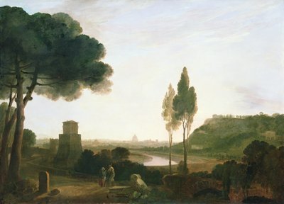 Roma e a Ponte Molle de Richard Wilson