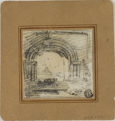 Esboço de um arco de Richard Wilson