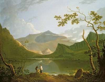 Snowdon (óleo sobre tela) de Richard Wilson
