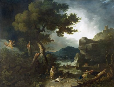 A destruição dos filhos de Niobe de Richard Wilson