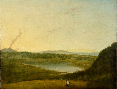 O Lago di Agnano, c1752 de Richard Wilson