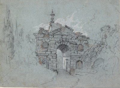 O Arco Arruinado em Kew, década de 1760 de Richard Wilson