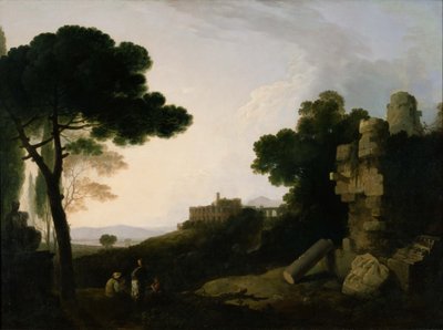 Paisagem de Tivoli, capricho de Richard Wilson