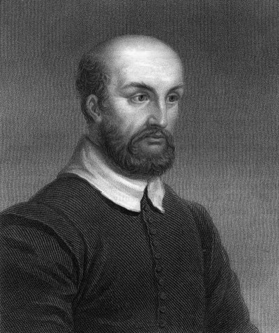 Andrea Palladio, arquiteto italiano do século XVI, 1836. de Richard Woodman