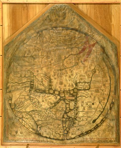 Mapa Mundi, c.1290 de Richard of Haldingham