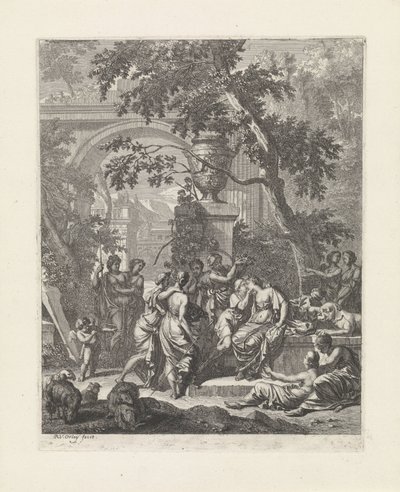 Amaryllis kust Mirtillo
Il pastor fido (título da série) de Richard van Orley (II)