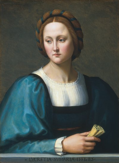 Lucrécia Sommaria, c. 1510. de Ridolfo Ghirlandaio