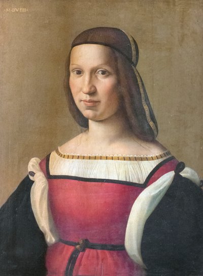 Retrato de uma mulher de Ridolfo Ghirlandaio