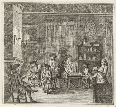 Interior com várias figuras
O Inverno. (título da série)
Cenas de Inverno (título da série) de Rienk Jelgerhuis
