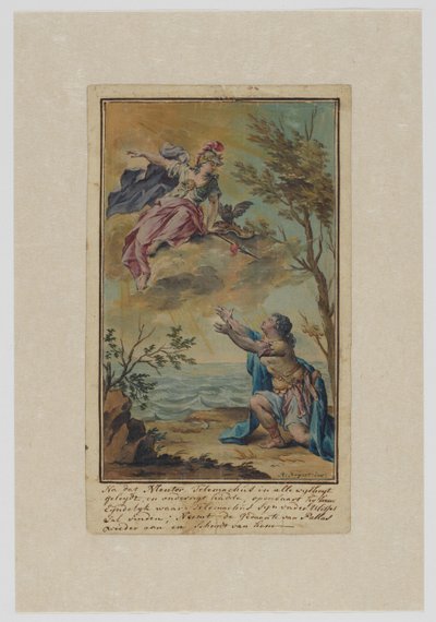 O Mentor despede-se da Telemachus
Série Telemachus (título da série) de Rienk Keyert