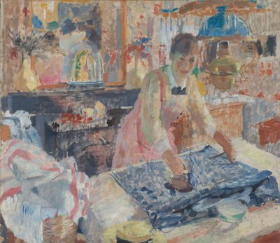 Mulher a passar a ferro de Rik Wouters
