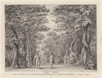 A Morte de Johan e Garcias: Quatro Homens na Floresta A Floresta (título no objeto) de Robbert Muys