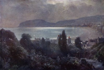 A Nocturne, Llandudno Bay (cor litho) de Robert (after) Fowler