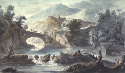 Paisagem romântica de Robert Adam