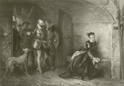 A princesa elizabeth na torre de Robert Alexander Hillingford