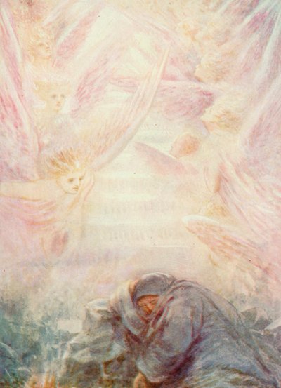 Escada de Jacob (lito colorido) de Robert Ambrose Dudley