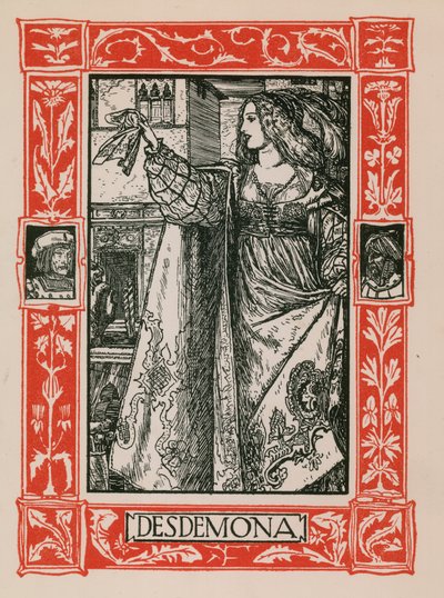 Desdemona, Otelo de Robert Anning Bell